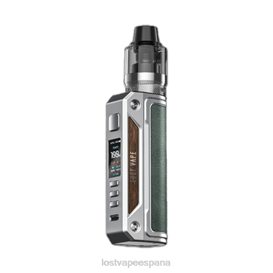 Lost Vape Thelema kit solo de 100w inox/verde mineral 448613 Lost Vape contact
