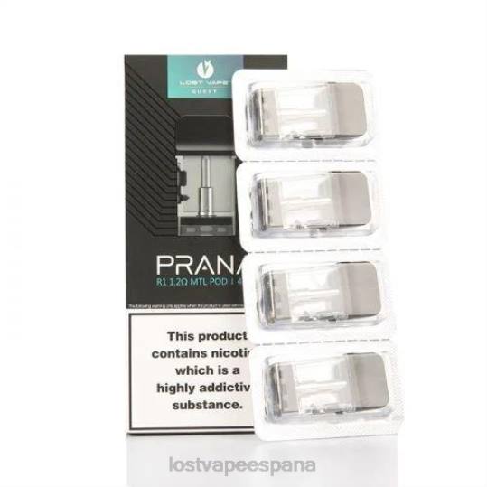 Lost Vape Prana vainas (paquete de 4) r1 1.2ohm 4486400 Lost Vape customer service